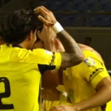 گل دوم فجر سپاسی به آلومینیوم اراک (دبل فرنام عرب)