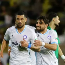 علینژاد با توپ پُر برگشت و گل زد (عکس)