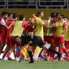 کمک داور ناغافل در شادی گل پرسپولیس! (عکس)