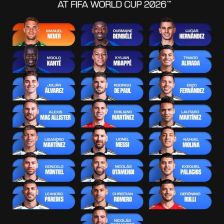 پیش به سوی افتخارآفرینی دوباره 🏆 همه قهرمانان حاضر در جام ۲۰۲۶ 🔸 مانوئل نویر تنها بازیکن آلمان ۲۰۱۴ است که با سابقه قهرمانی جهان در این جام حضور دارد. 🔸 امباپه، دمبله، لوکاس هرناندز و کانته همچون سال