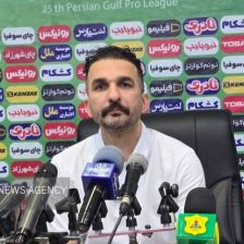 هفته هشتم لیگ بیست و ششم؛ نوری: مقابل پرسپولیس هجومی بازی می‌کنیم؛ اعتصابی در کار نبوده است