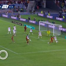 کامبک درخشان تیم گاسپرینی 🔸 رم [۲]-۱ آتالانتا 🔸 ⚽️ سوله 🔴 دقیقه ۳+۹۰