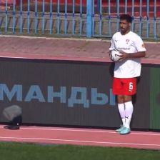 پاس گل نادر محمدی با پرتاب اوت نمایشی در لیگ روسیه