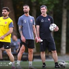 هافبک مغضوب پرسپولیس رسماً برگشت/ کریم باقری روی سرخ‌ها زوم شد +عکس