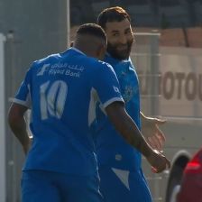 گل اول الهلال به الاهلی قطر (کریم بنزما)