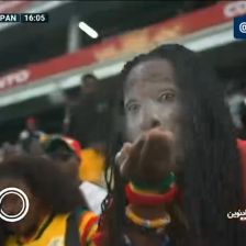 🎞 حرکت عجیب هوادار غنا در بازی مقابل پاناما