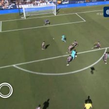 ضربه دقیق روی پاس رافینیا لوانته ۰-[۱] بارسلونا ⚽️ اسپارت 🔴 دقیقه ۵