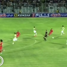 با ضربه چیپ 🔸 خیبر [۲]-۰ فولاد 🔸 ⚽️ علی خانزادی 🔴 دقیقه ۶۹