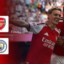 خلاصه بازی آرسنال 3-0 منچستر سیتی (سوپرجام انگلیس)