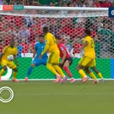توپ کیم از روی خط دروازه برگشت داده شد! آفریقای جنوبی ۰-۰ کرهجنوبی ⏱️ دقیقه ۲