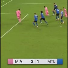 پوکر جذاب مسی در MLS 🎞 گلهای اینترمیامی در جریان برتری ۷-۱ مقابل مونترال 🔥 لیونل مسی هر ۴ گل خود را به شکلی تماشایی به ثمر رساند؛ دو ضربه آزاد، یک حرکت انفرادی و یک چیپ دیدنی. ⚽️ لوئیس سوارز نیز یکی