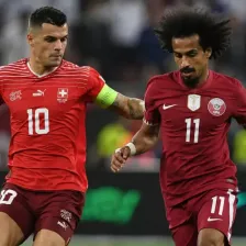 ترکیب قطر و سوئیس | نبرد اکرم عفیف و ژاکا