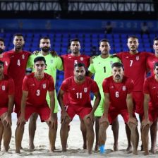 رونمایی از بازیکنان تیمملی ساحلی برای تورنمنت بلاروس