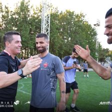 اوسمار رسید پرسپولیس بمب خنده شد/ واکنش سرمربی برزیلی به دیدن بازیکن مغضوب +عکس