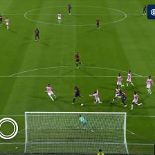 🔸کالیاری [۱]-۰ یوونتوس 🔸 ⚽️ دنیل مالدینی 🔴 دقیقه ۲۰