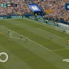 صحنه مشکوک به پنالتی آمریکا ۲-۰ استرالیا ⏱️ دقیقه ۶۲