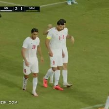 ویدیو| زوج طارمی و علیپور تشکل شد/ گل سوم ایران به گامبیا