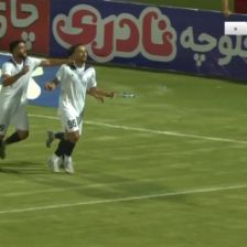 گل اول ملوان به صنعت نفت آبادان (محمدرضا عباسی)