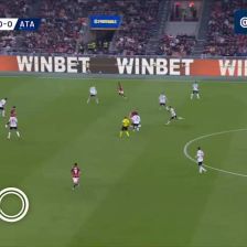 از روی نقطه پنالتی 🔸میلان [۱]-۰ آتالانتا 🔸 ⚽️ راموس 🔴 دقیقه ۲۴
