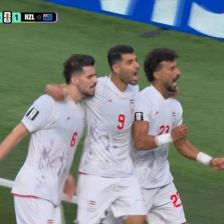 گل اول ایران به نیوزیلند (رامین رضاییان)