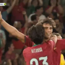 گل اول پرتغال به ولز (شوت دیدنی ژائو فلیکس)