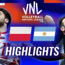 خلاصه والیبال لهستان 3-1 آرژانتین (لیگ ملت های والیبال)