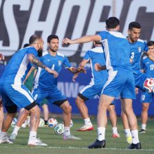 نخستین تمرین ایران در مکزیک؛ قلعهنویی پا به پای ملیپوشان تمرین کرد