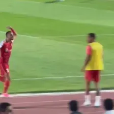 خوشحالترین پرسپولیسی در قزوین، ابوالفضل جلالی!