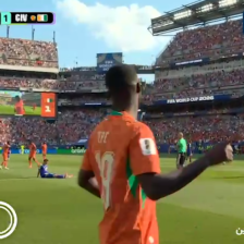 بریس برای قطعی‌کردن صعود ساحل عاج [۲]-۰ کوراسائو ⚽️ په‌په ⏱️ دقیقه ۶۴