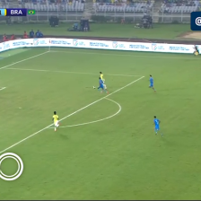 🔸 هند ۰-[۲] برزیل 🔸 ⚽️ پدرو 🔴 دقیقه ۴۲
