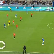 ضدحمله سریع و زیبا 🔸 ایتالیا ۰-[۱] بلژیک 🔸 ⚽️ گادتس 🔴 دقیقه ۲۰