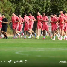 پرسپولیس و یک هفته تمرین با ملی‌پوشان
