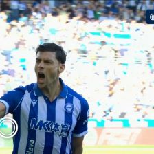 از روی نقطه پنالتی 🔸 آلاوس [۱]-۱ اتلتیکو مادرید 🔸 ⚽️ بویه 🔴 دقیقه ۵+۴۵