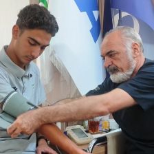 تیم ملی نوجوانان در تستهای پزشکی ایفمارک