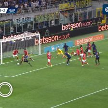 کامبک با بریس کاپیتان تکمیل شد! 🔸 اینتر [۳]-۲ ناپولی 🔸 ⚽️ لائوتارو مارتینز 🔴 دقیقه ۱+۹۰