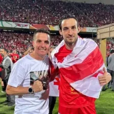 اوسمار و وداع با منجی خود در پرسپولیس! (عکس)