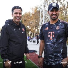 تصاویری از تمرین پرسپولیس با حضور حسین ماهینی
