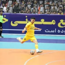 گل زیبای پدیده فوتسال با شوت غیرقابل ردیابی