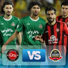 خلاصه بازی شمس آذر قزوین 0-0 تراکتور