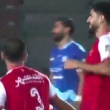 ویدیو| گل اول پرسپولیس به استقلال خوزستان (محمد خدابنده‌لو)/ گلزنی در دقیقه ۶!
