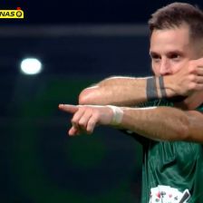 گل اول الاتفاق به النصر (سوپرگل آلوارو مدرن)