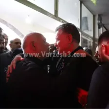 دایی در آغوش مدیرعامل سابق پرسپولیس
