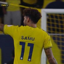 گل اول النصر به التعاون عربستان (گل زیبای سامو کوستا)