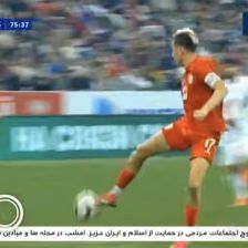 رضاییان مانع گل سوم و هتتریک گولووین 🔸 روسیه ۲-۰ ایران 🔸 🔴 دقیقه ۷۵