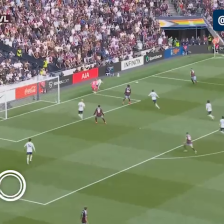 اشتباه عجیب اندی رابرتسون 🔸 تاتنهام ۰-[۱] استون ویلا 🔸 ⚽️ یوهان مانزامبی 🔴 دقیقه ۴+۴۵